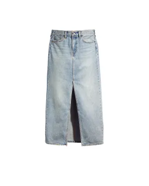 Women Ankle Column Skirt Please Hold