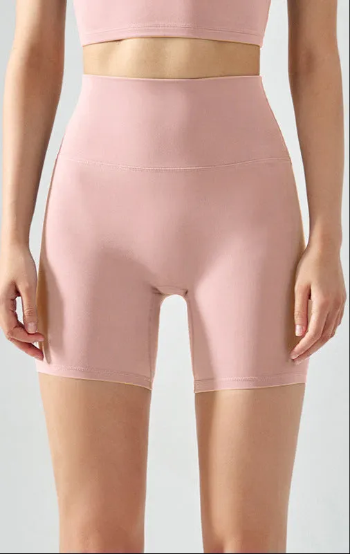 Women Workout Shorts | High Waisted Yoga Biker Shorts with Cooling Fabric