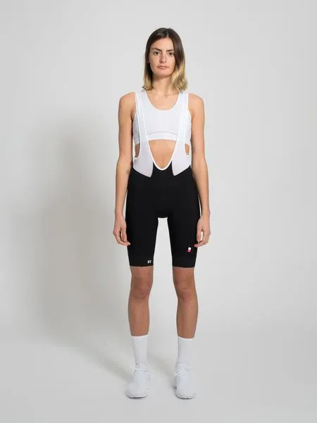 Women's Dance Bibs Black