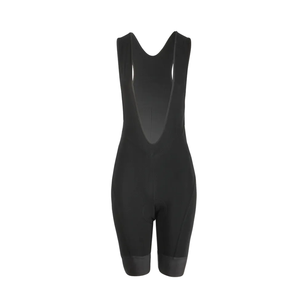 Womens Pro Blackout Therma Bib Shorts