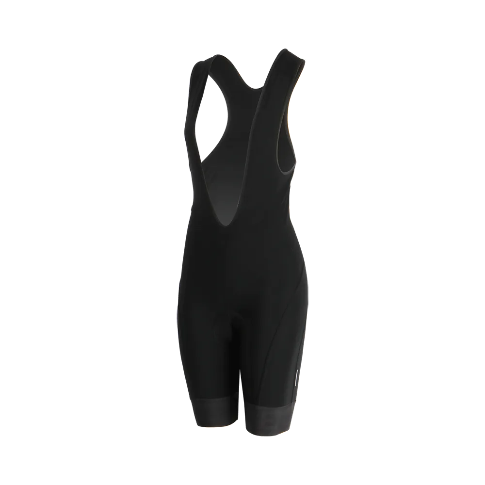 Womens Pro Blackout Therma Bib Shorts