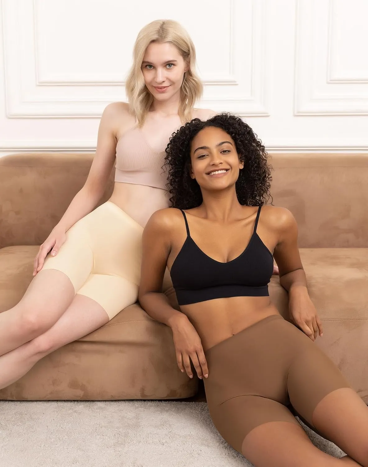 Women's Seamless Slip Shorts 2-Pack