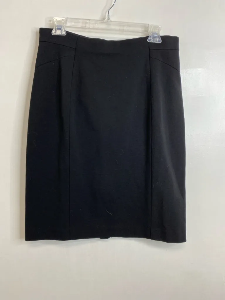 Womens Size 8 Misses Black Ann Taylor Skirt