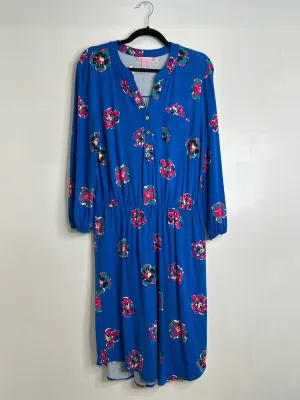 Womens Size Lg Misses Blue Lilly Pulitzer Dress