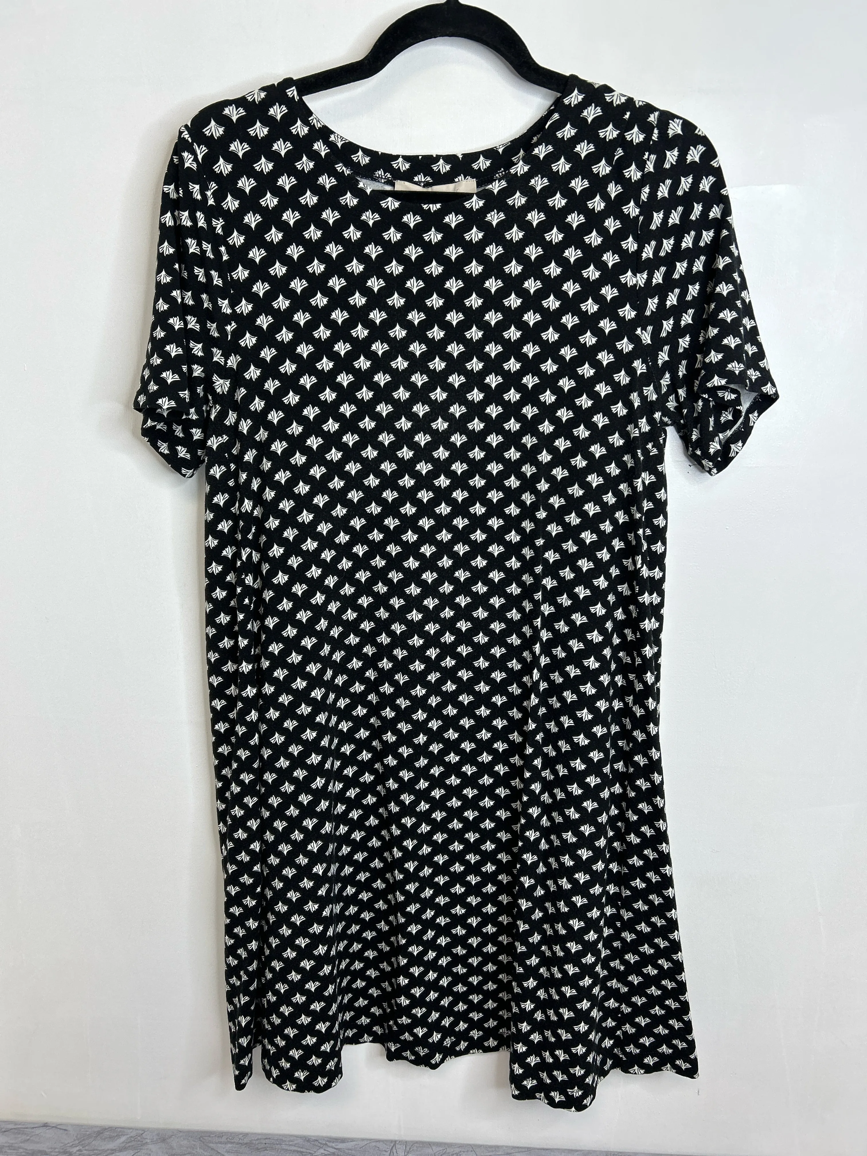 Womens Size Med Misses Black Loft Dress