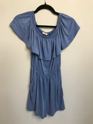 Womens Size Sm Misses Blue Soprano Romper