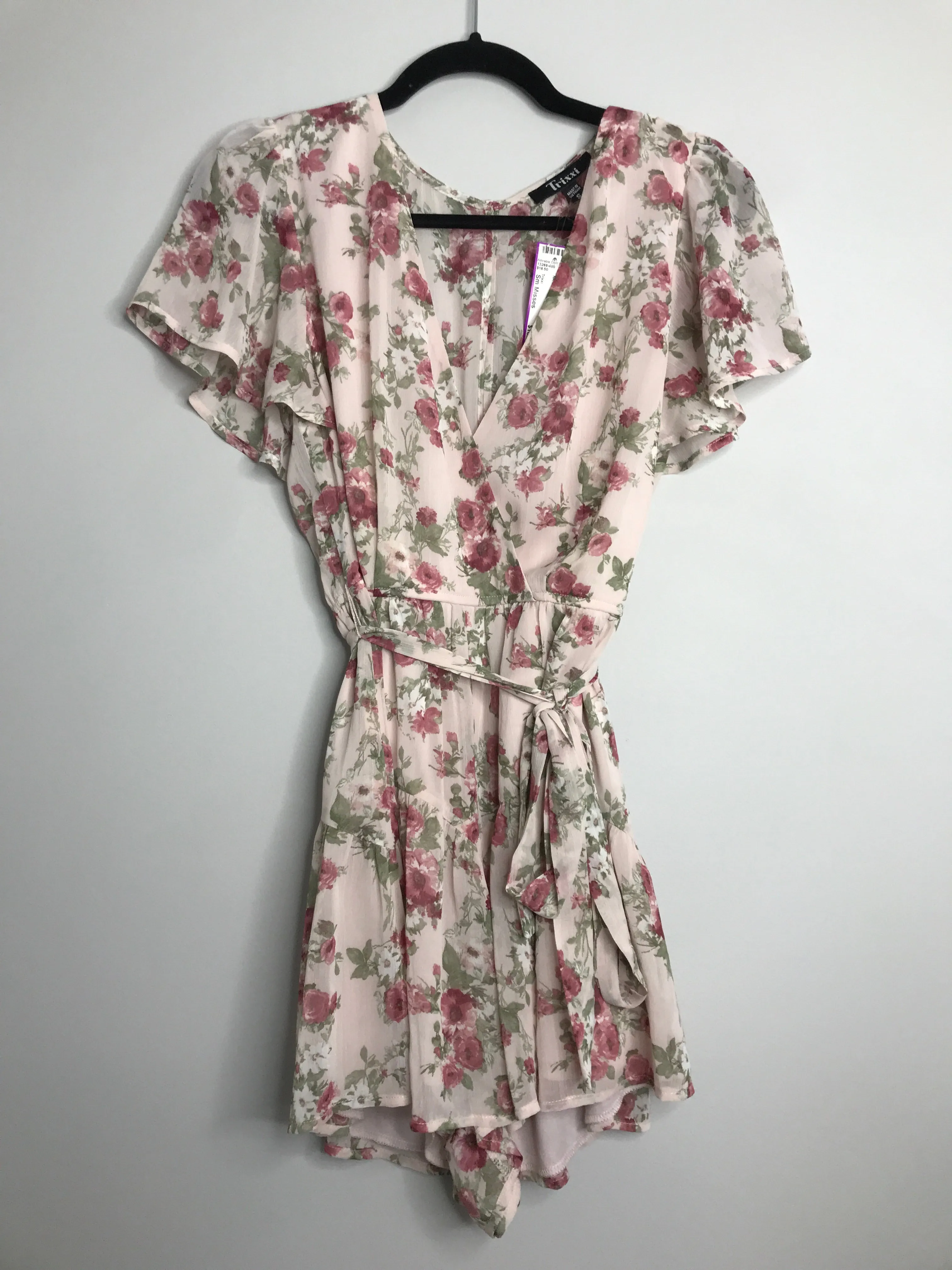 Womens Size Sm Misses Pink Trixxi Dress
