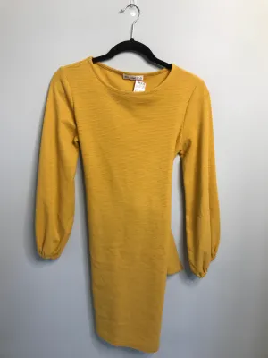 Womens Size Sm Misses Yellow R. Vivimos Dress