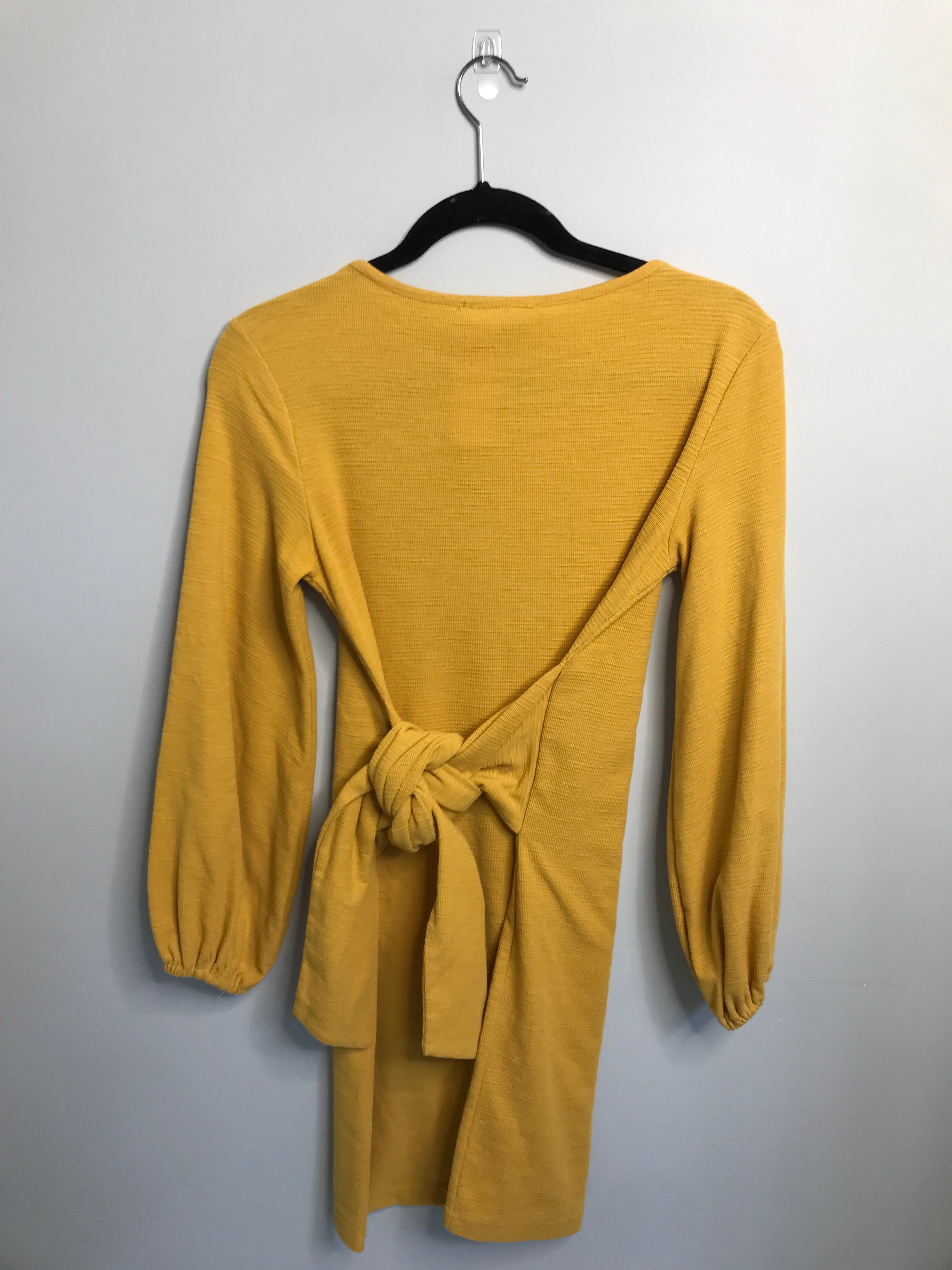 Womens Size Sm Misses Yellow R. Vivimos Dress