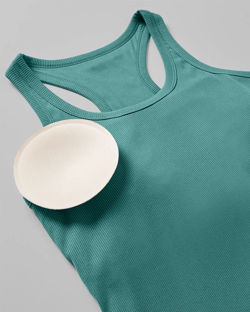 WOMEN'S SOFT RIB RACERBACK BRA TANK