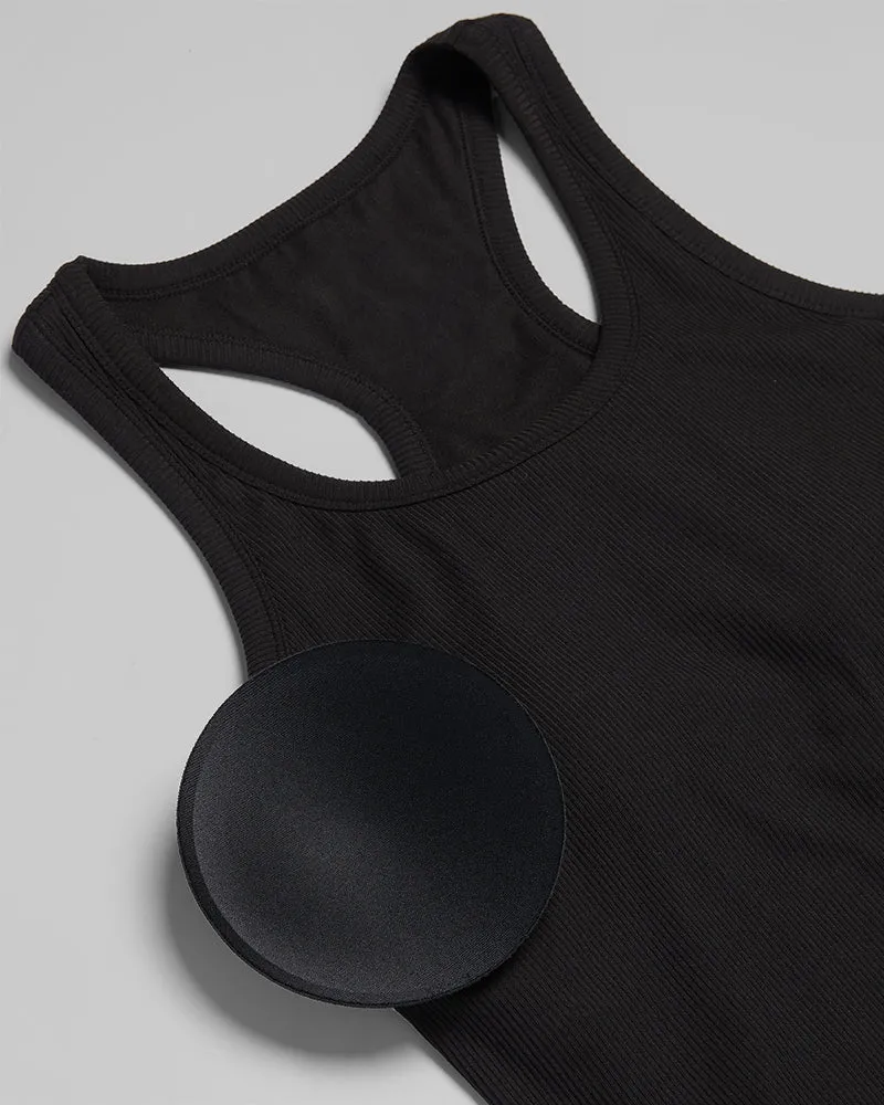 WOMEN'S SOFT RIB RACERBACK BRA TANK