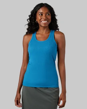 WOMEN'S SOFT RIB RACERBACK BRA TANK