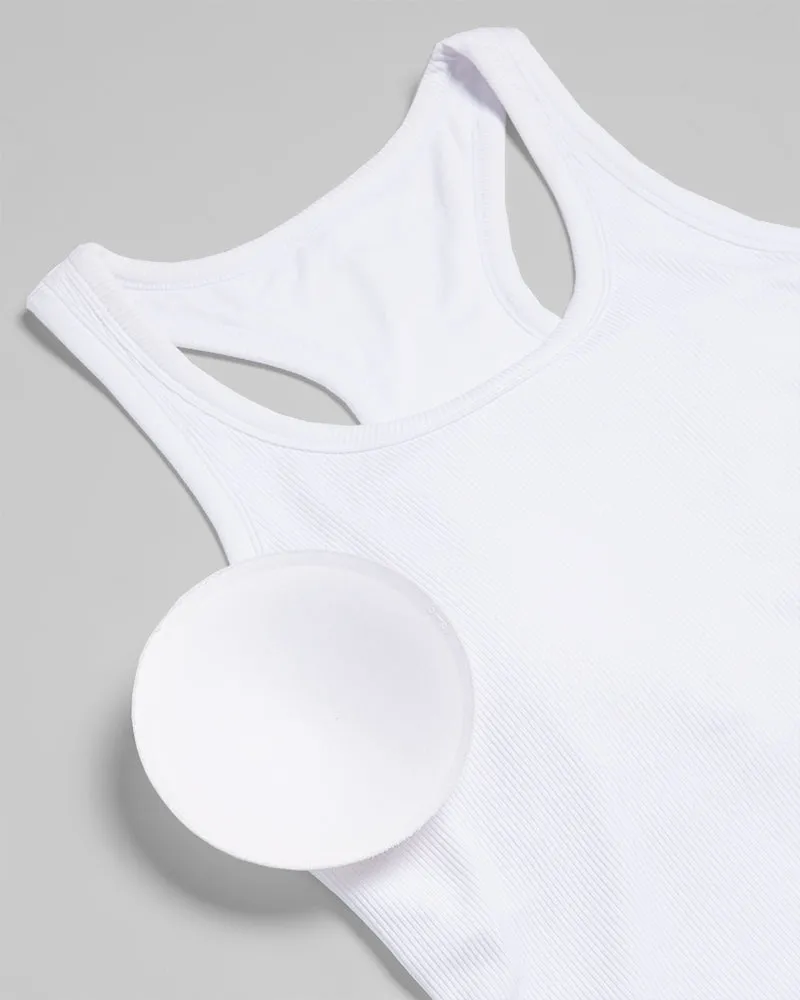 WOMEN'S SOFT RIB RACERBACK BRA TANK
