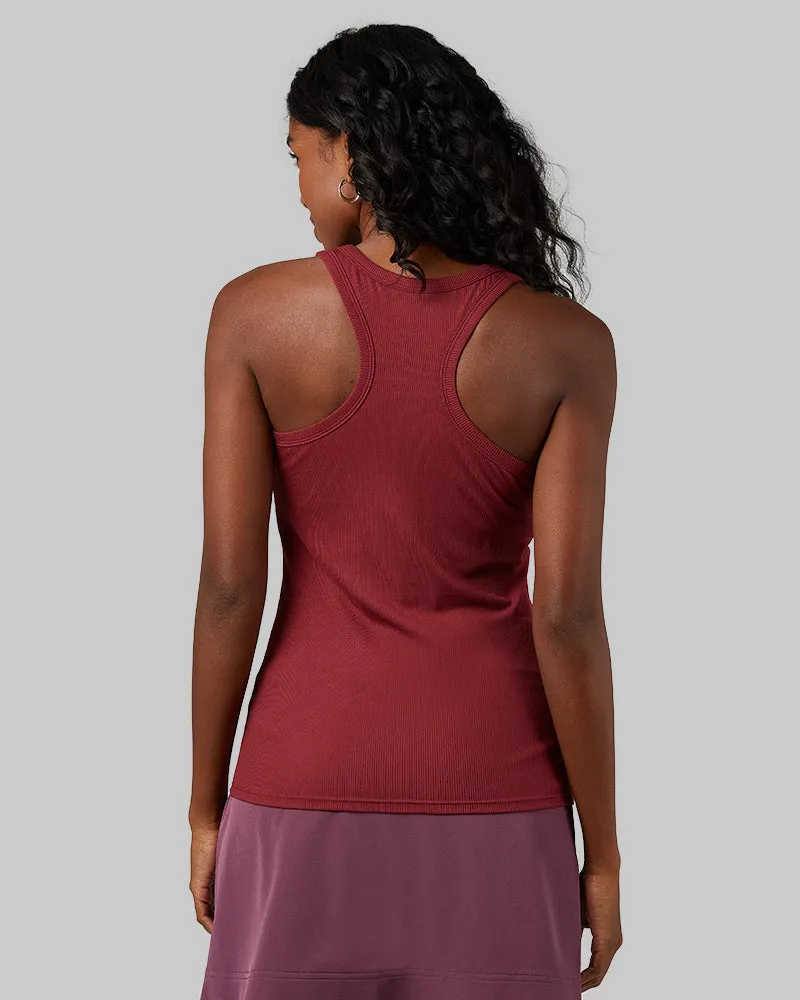 WOMEN'S SOFT RIB RACERBACK BRA TANK