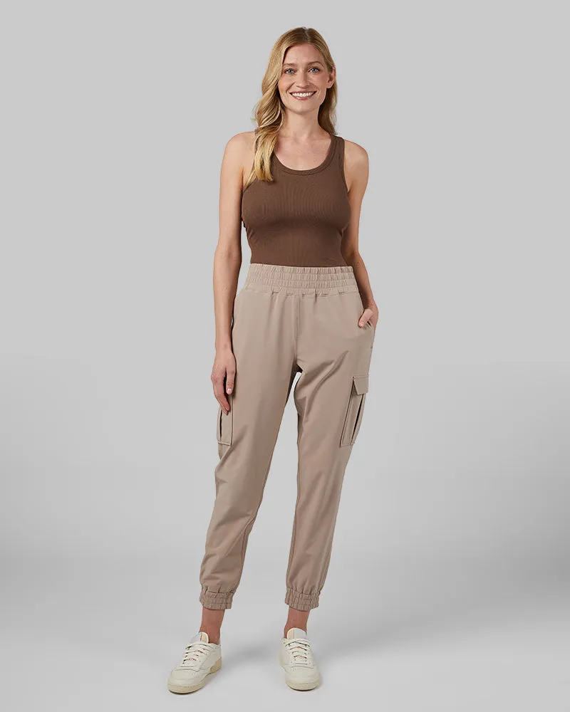 WOMEN'S SOFT RIB RACERBACK BRA TANK