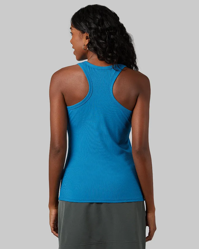 WOMEN'S SOFT RIB RACERBACK BRA TANK