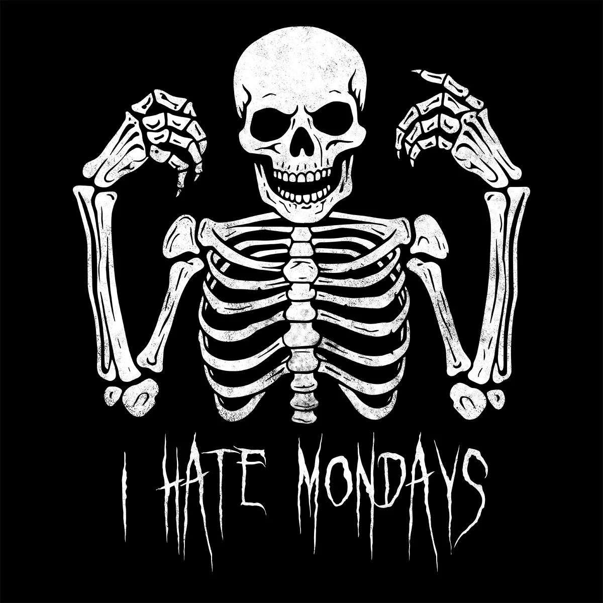 Women's T-shirt Skelly Hates Mondays