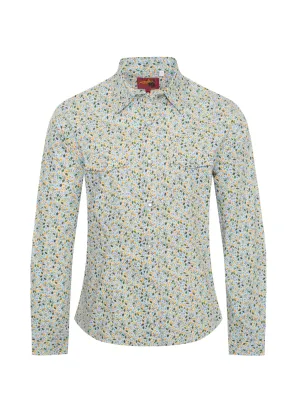 Women's Western Print Shirts-LS100-125