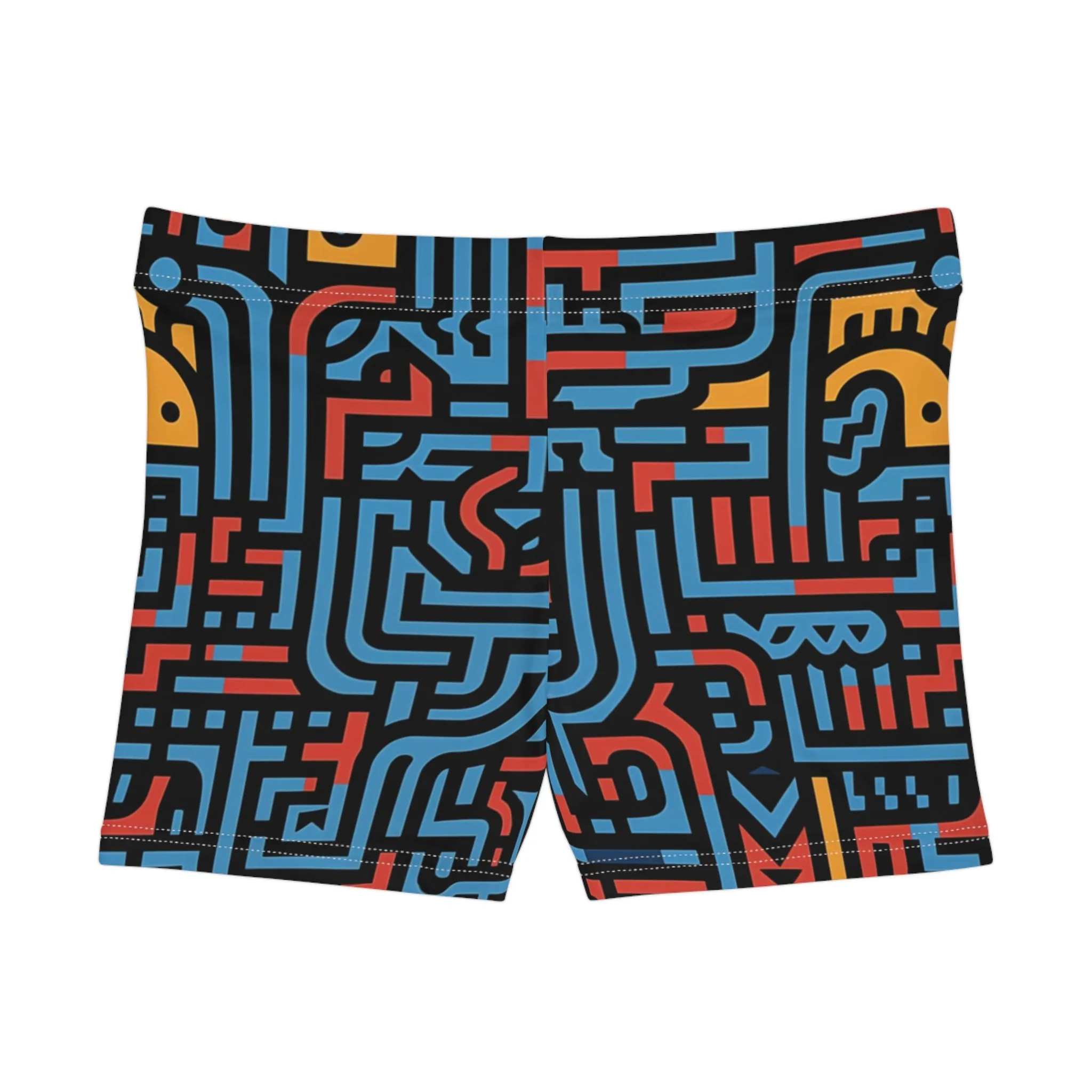 Workout Shorts - Linear Philadelphia Stripes