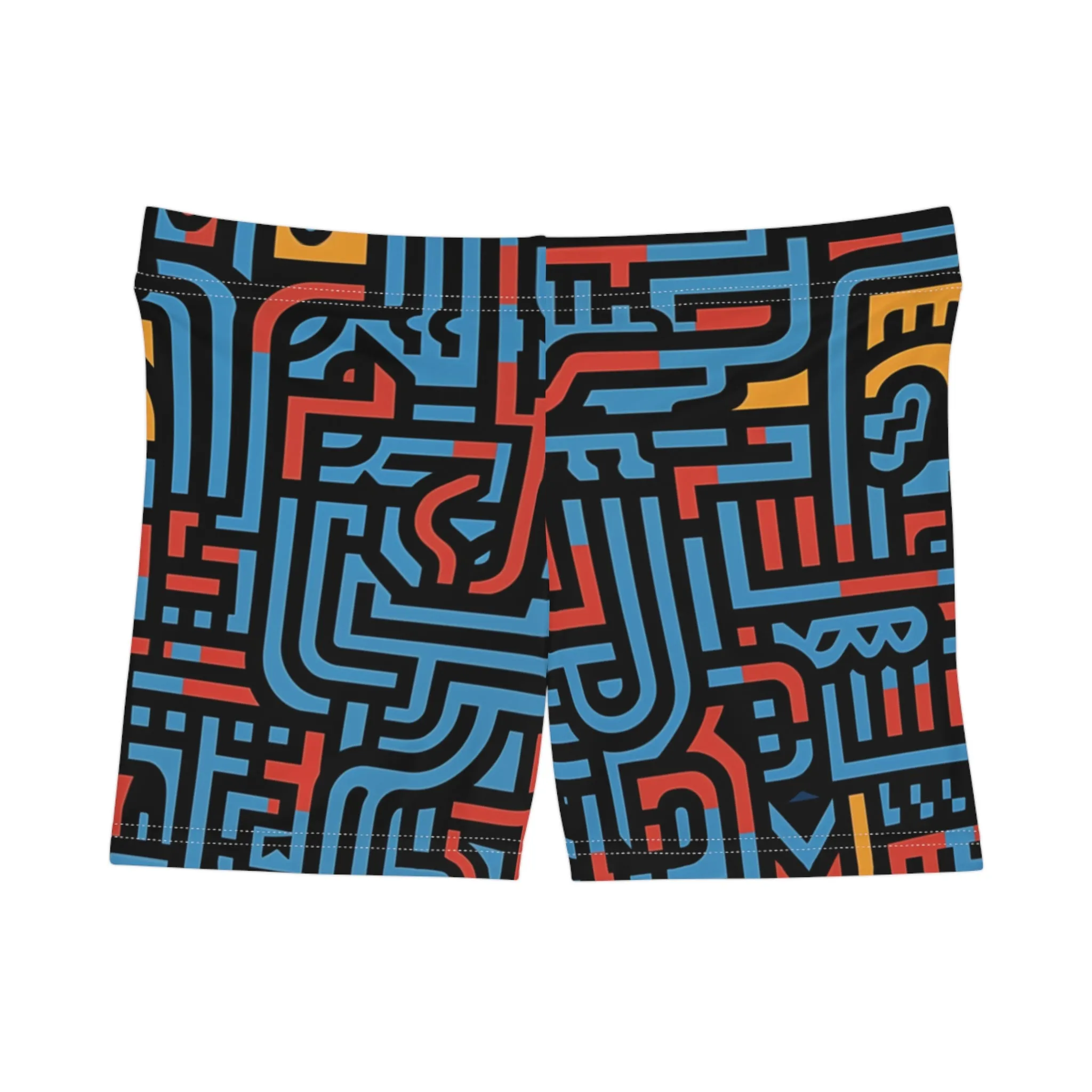 Workout Shorts - Linear Philadelphia Stripes