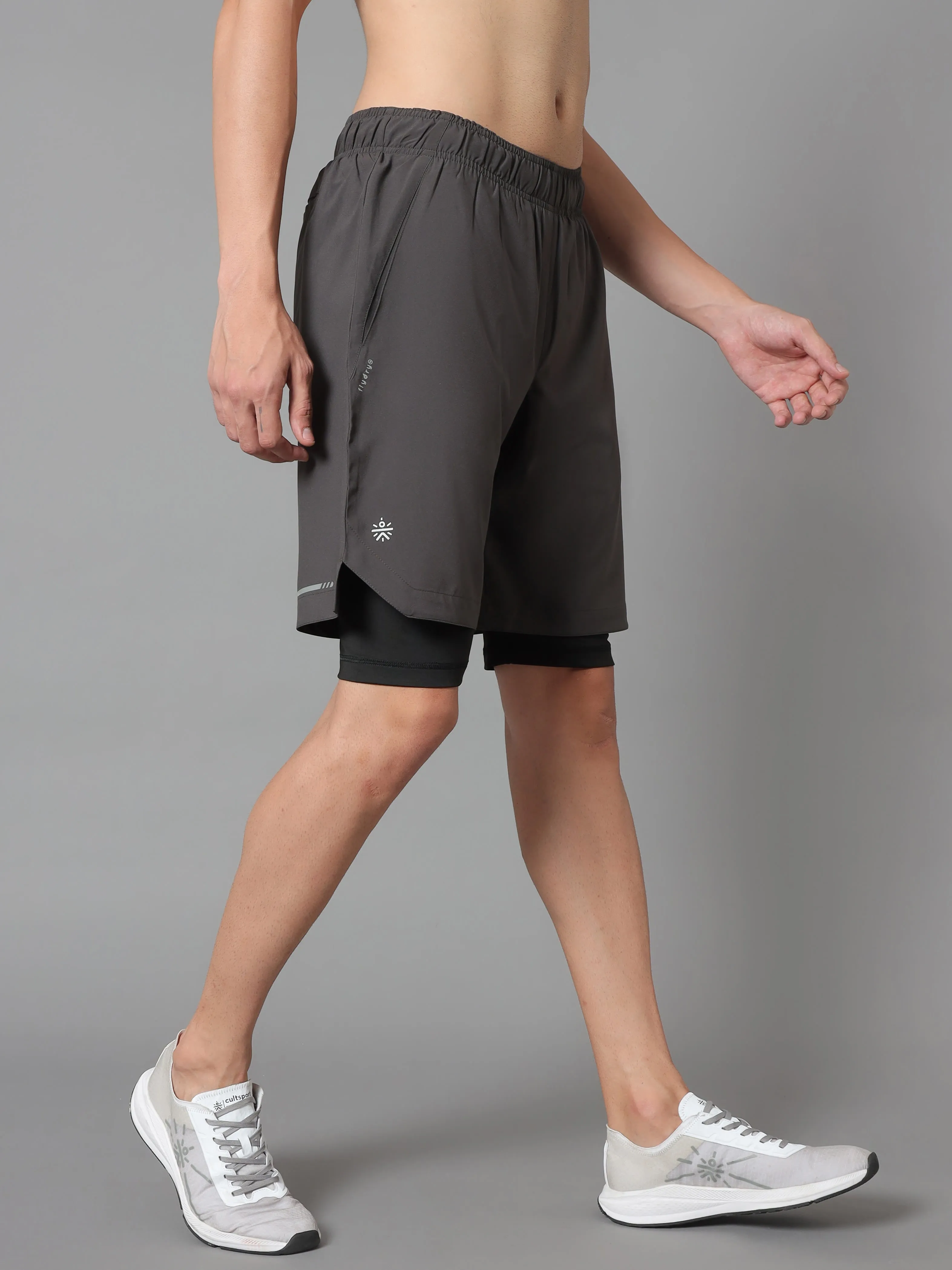 Workout Shorts with Inner Tights