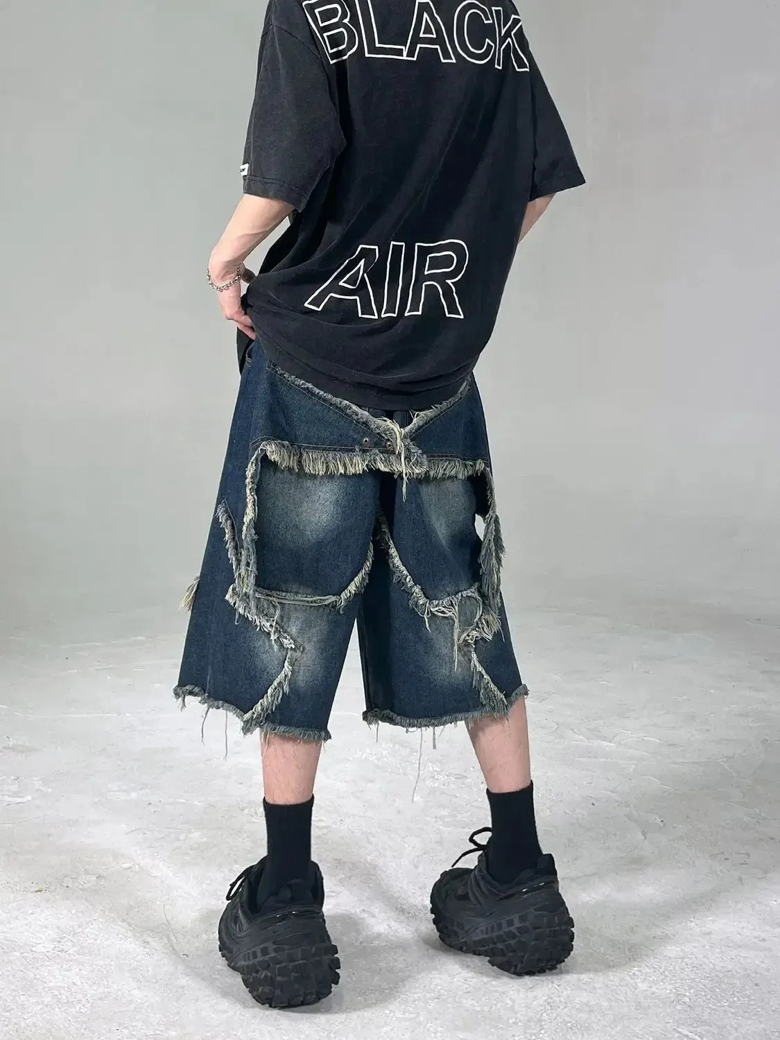 Y2K Baggy Denim Shorts