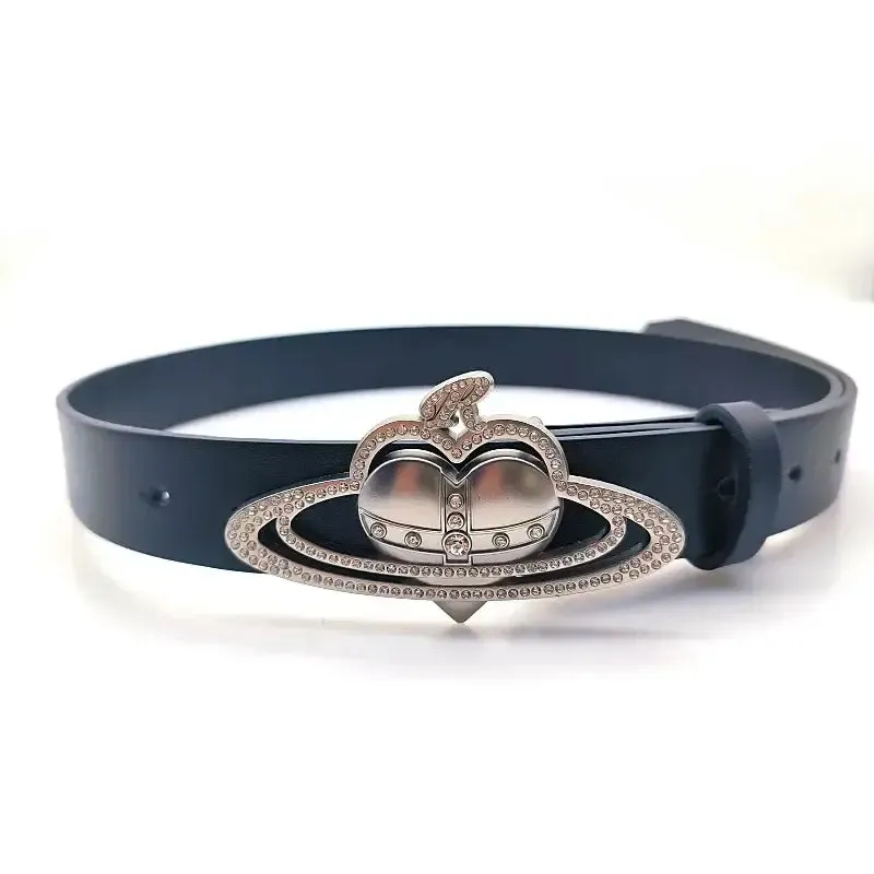 Y2K Heart Belt
