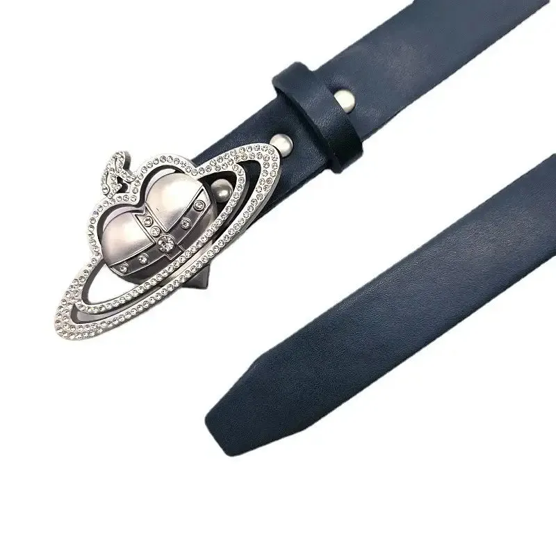 Y2K Heart Belt