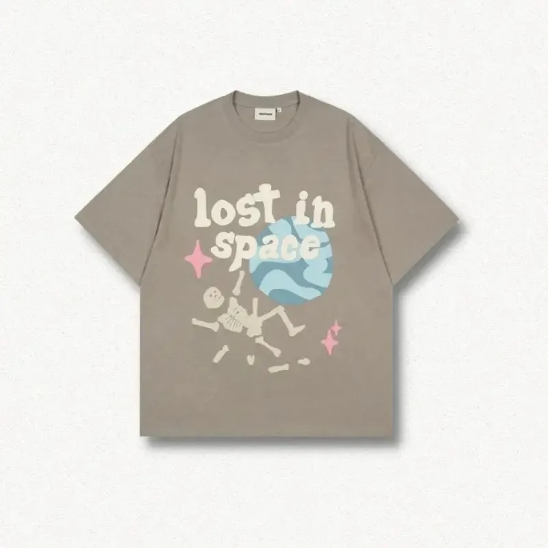 Y2K Skeleton Tee for Edgy Casual Style