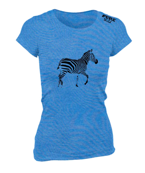 Zebra T-Shirt For The Ladies