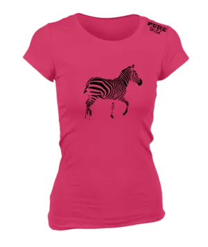 Zebra T-Shirt For The Ladies