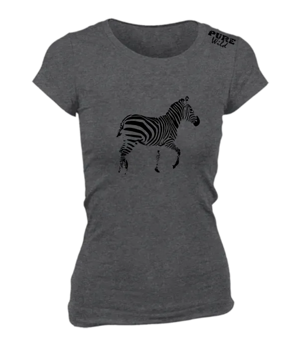Zebra T-Shirt For The Ladies