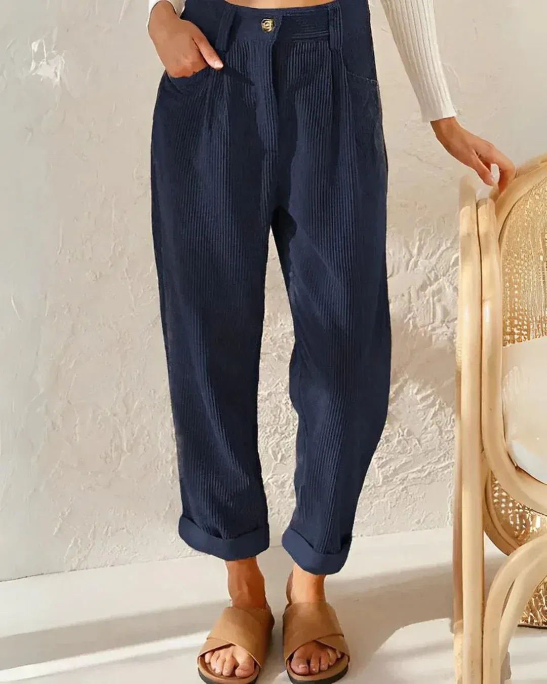 Zell | Stylish Corduroy Pants