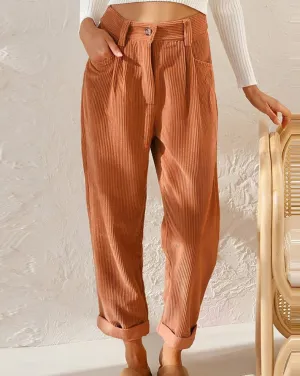 Zell | Stylish Corduroy Pants